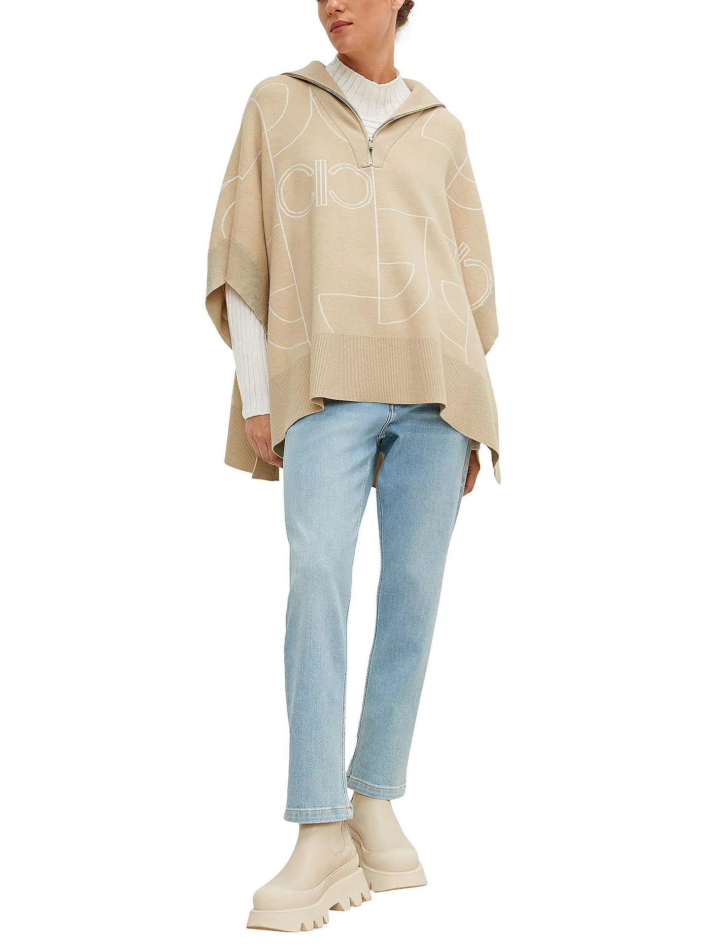 COMMA IDENTITY | Poncho -  Cape | 